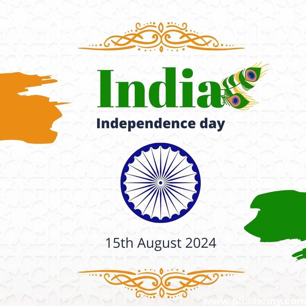 Happy Independence Day August 15th 2024