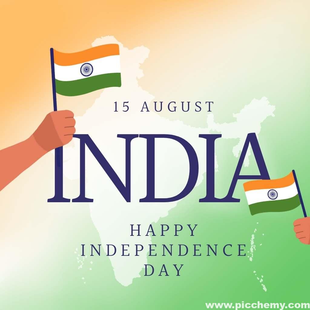 Happy Independence Day August 15th