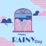 Good Morning rainy images in English