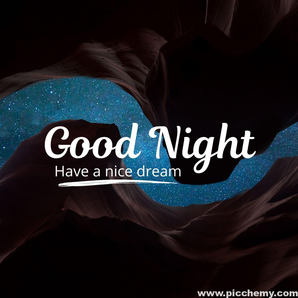 Good night wishes image